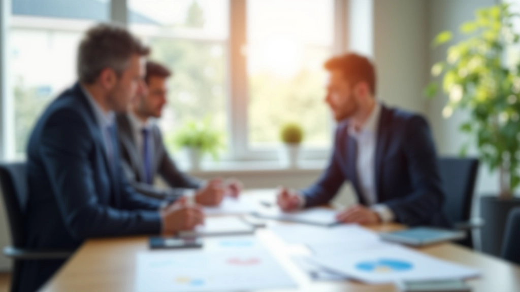 Professionelle Beratung zur Bausparplanung in modernem Büro